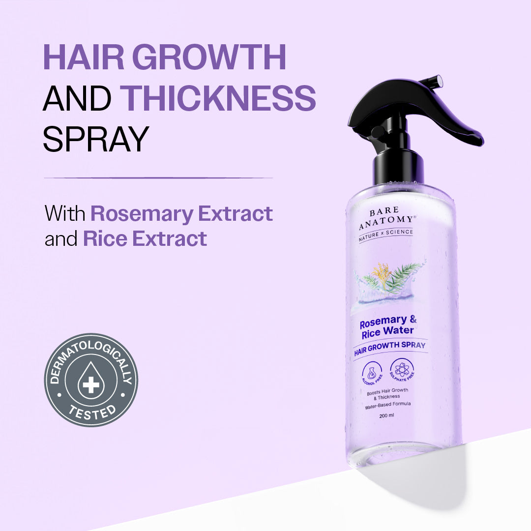 Rosemary & Rice Water Hair Growth Spray – 200 ml